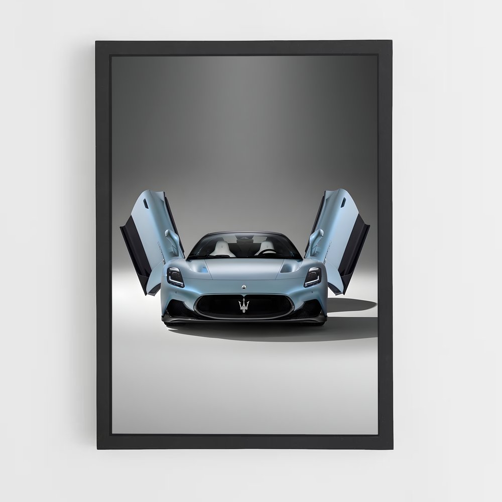 Poster cielo futur – affiche Maserati (vue 2)